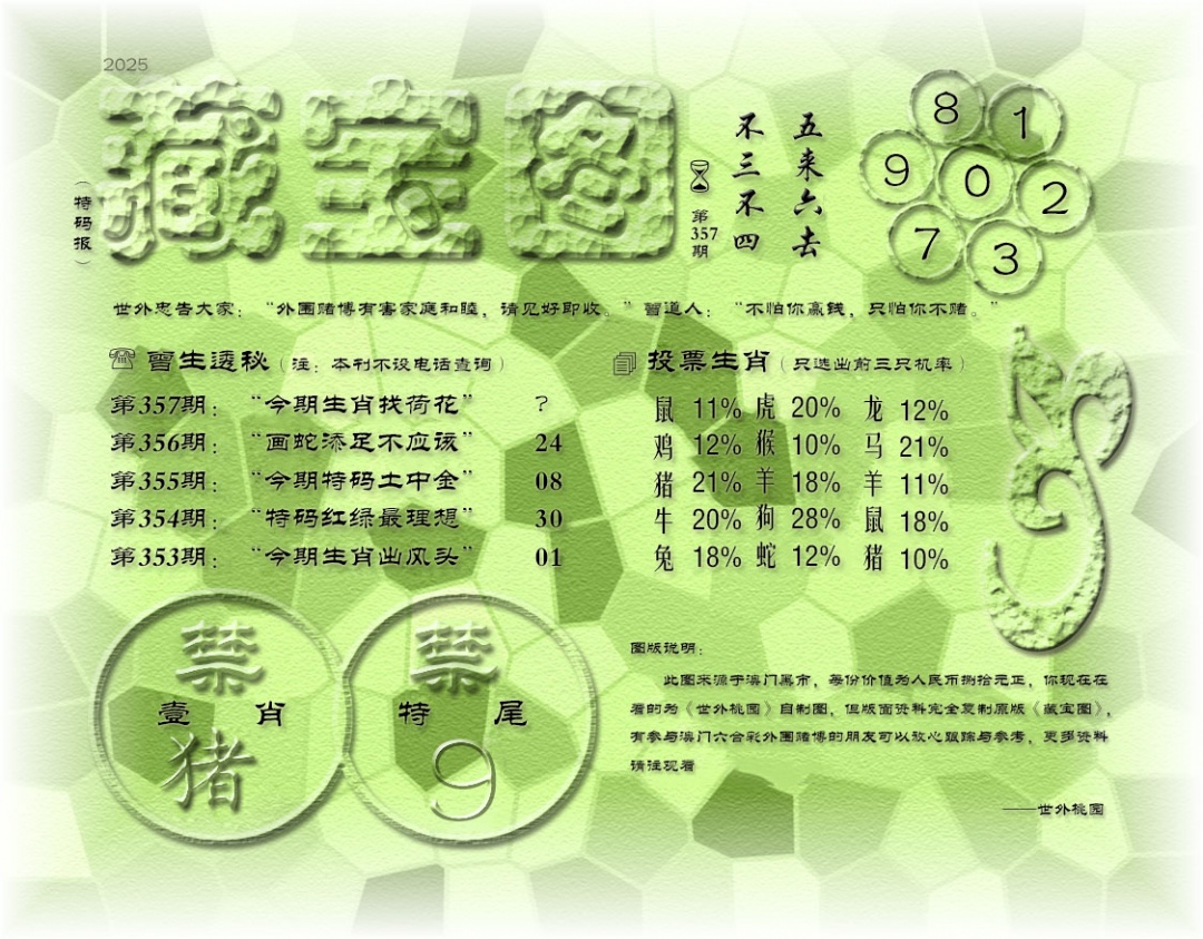 357期老《藏宝图》[图]