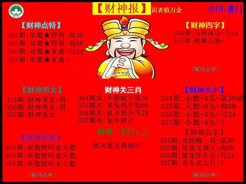 357期红财神[图]