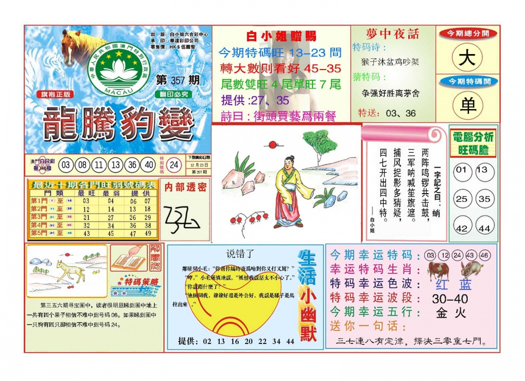 357期龙腾豹变[图]