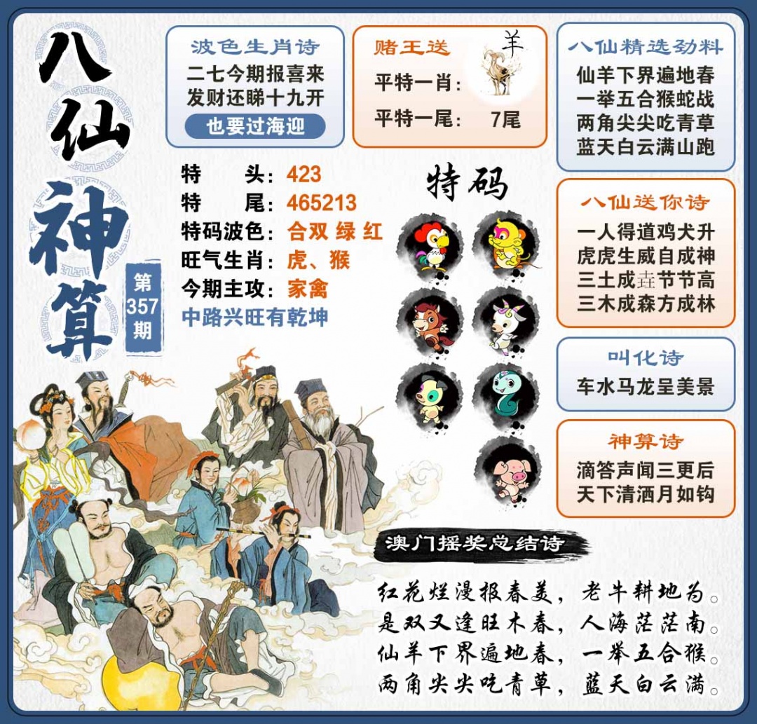 357期八仙神算[图]