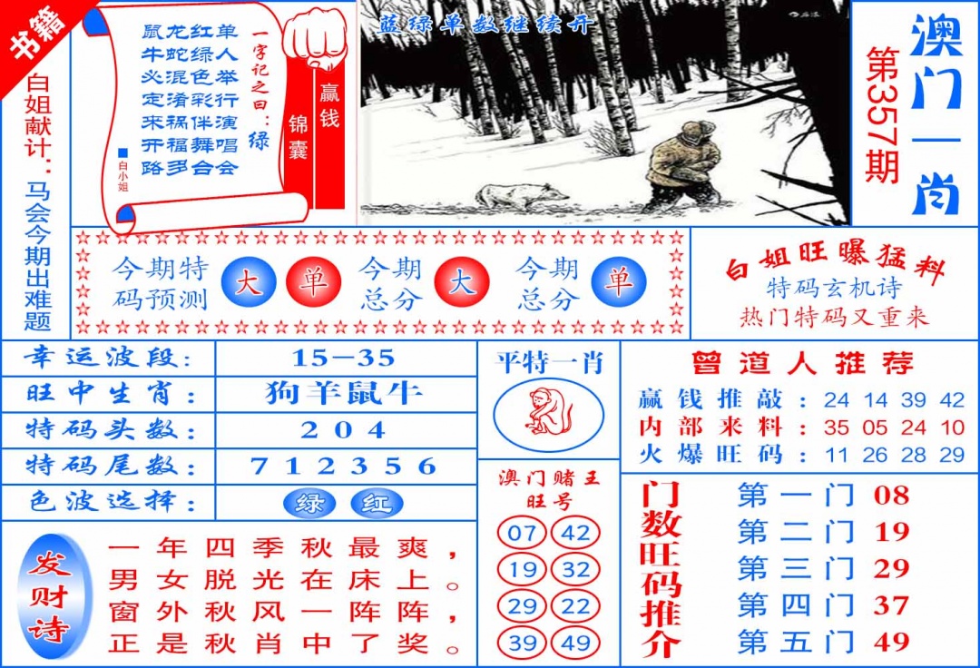 357期澳门东北虎[图]