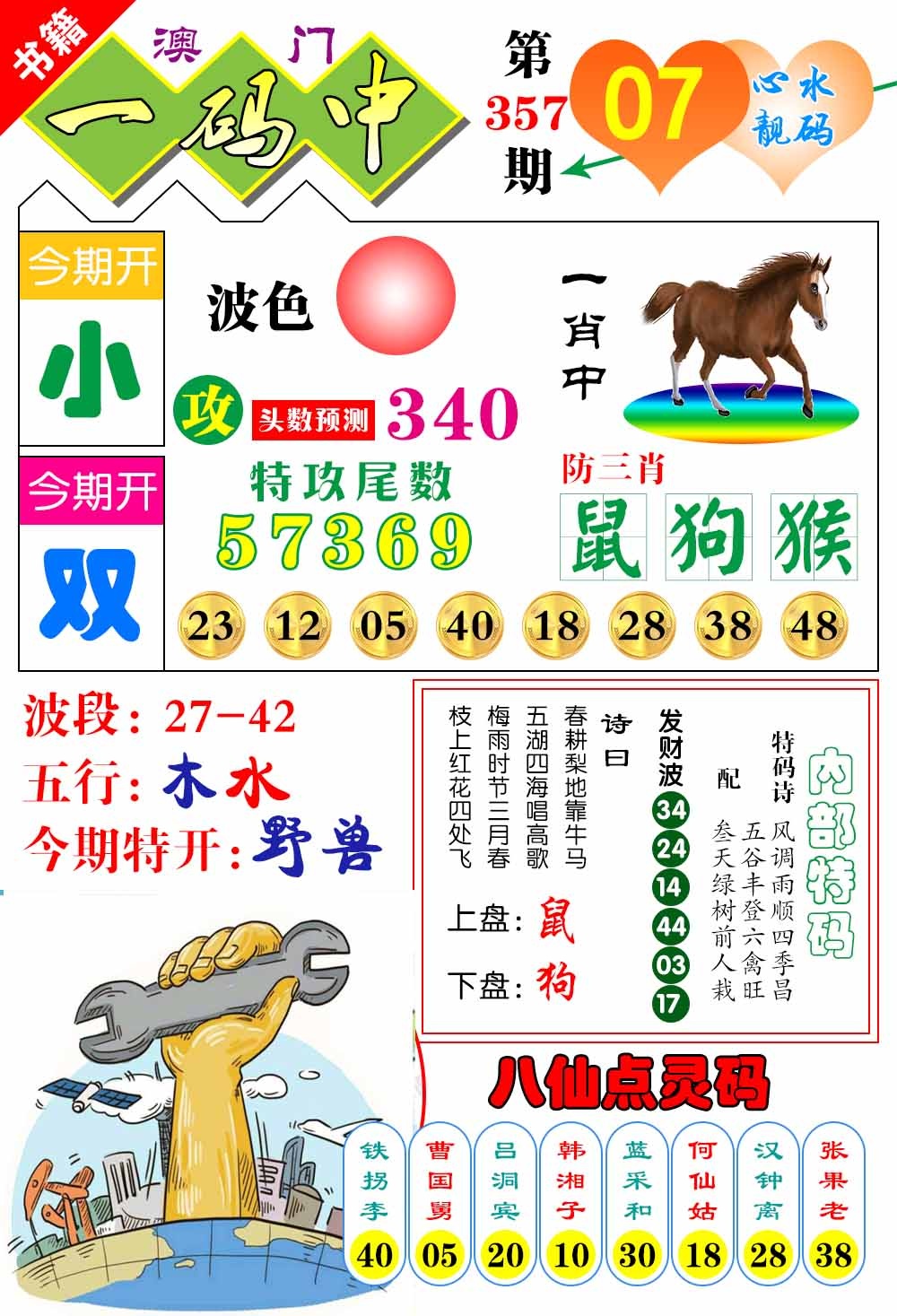 357期澳门发财波[图]