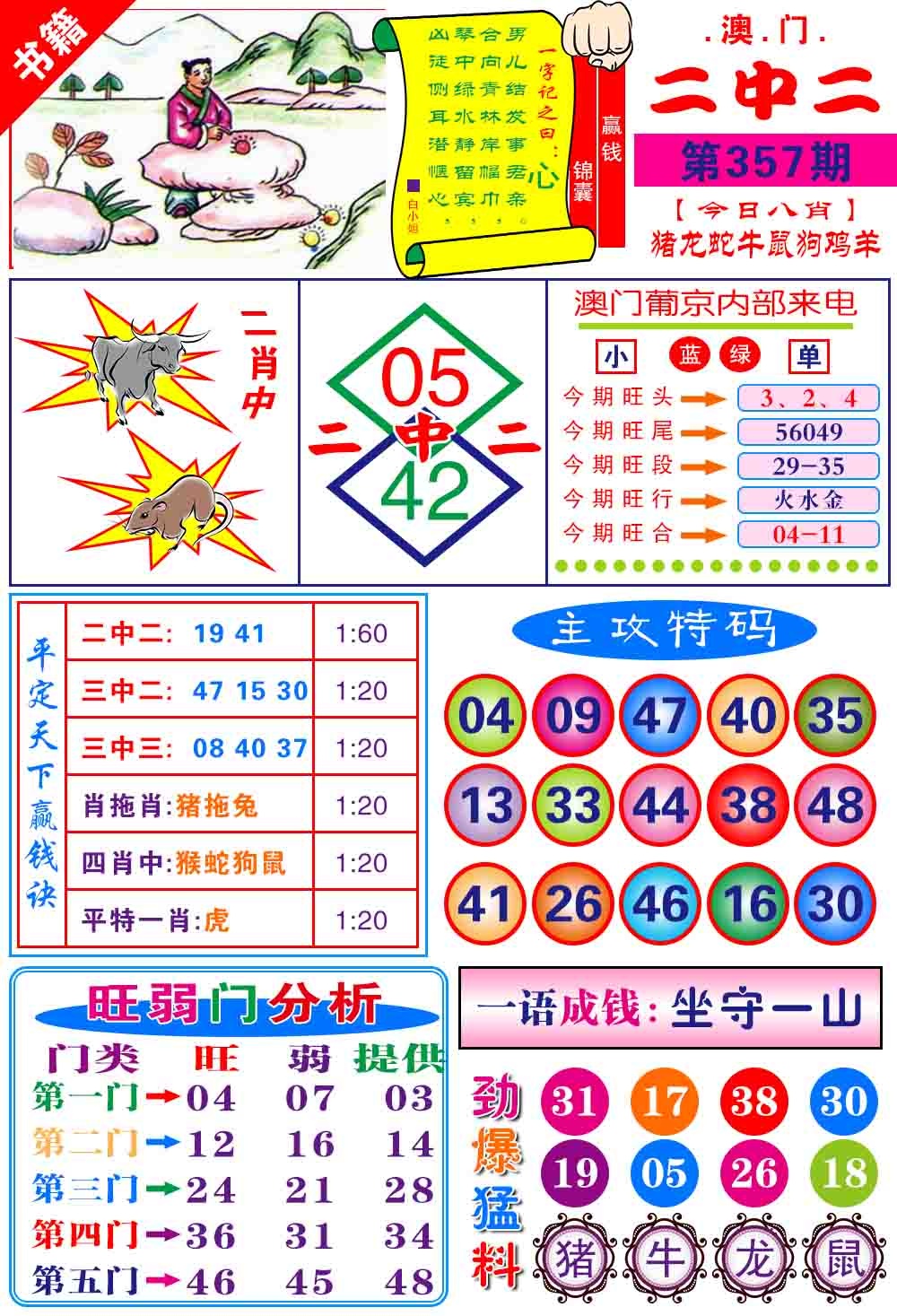 357期澳门平天下[图]