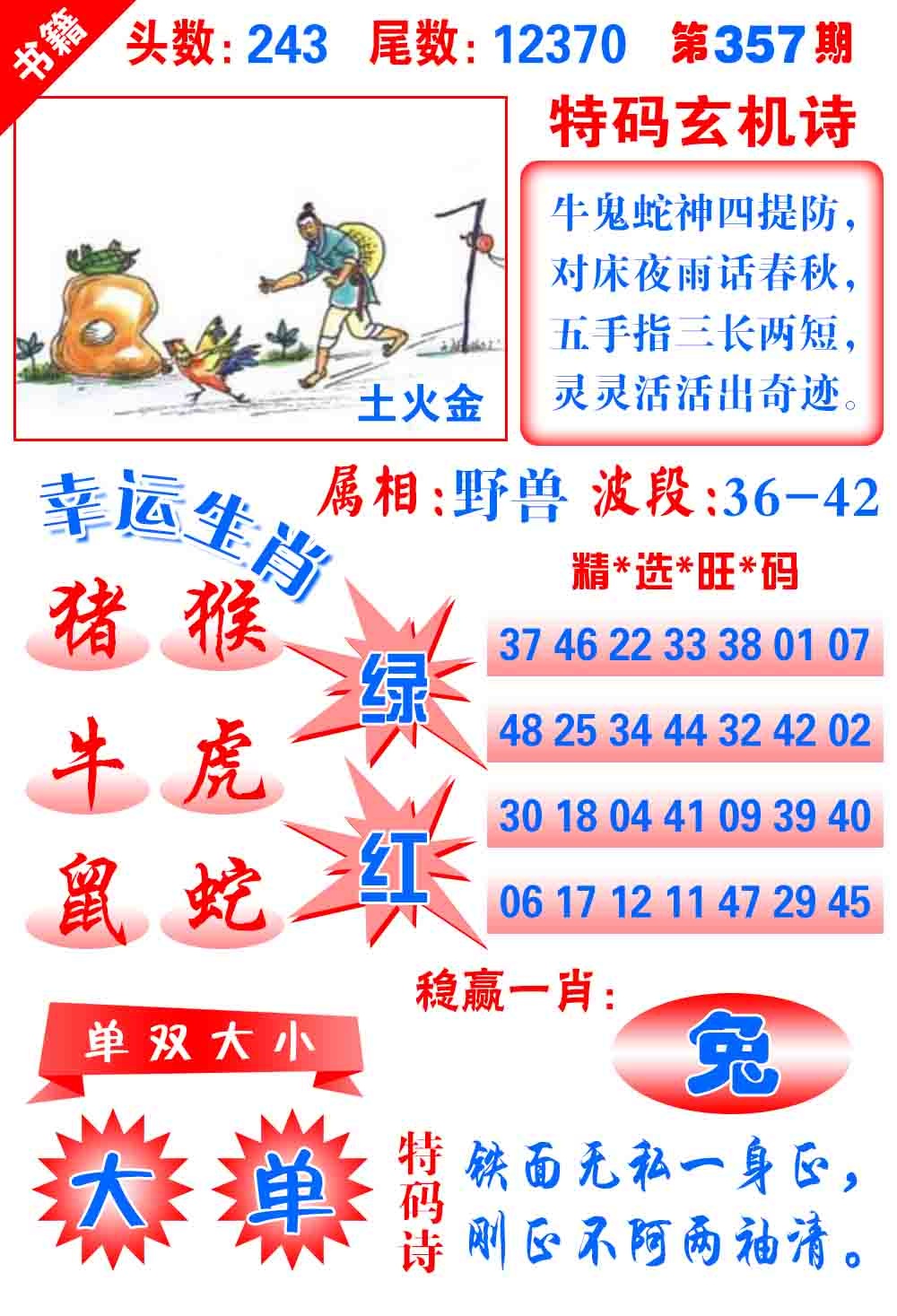 357期澳门铜宝典[图]