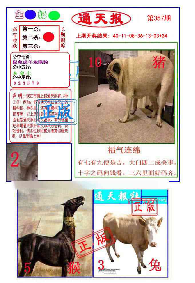 357期通天杀波图1[图]