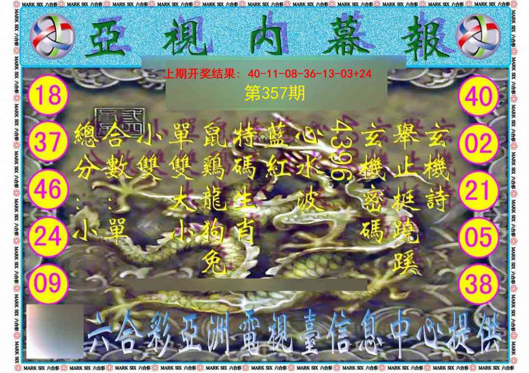 357期亚视内幕报[图]