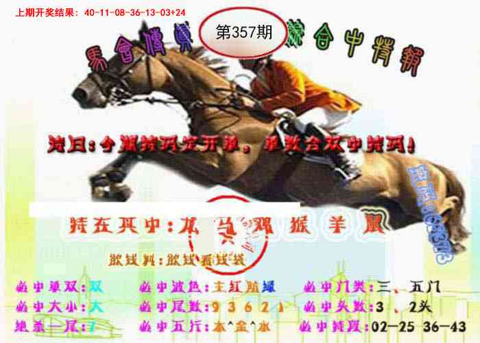 357期马会传真-综合报[图]
