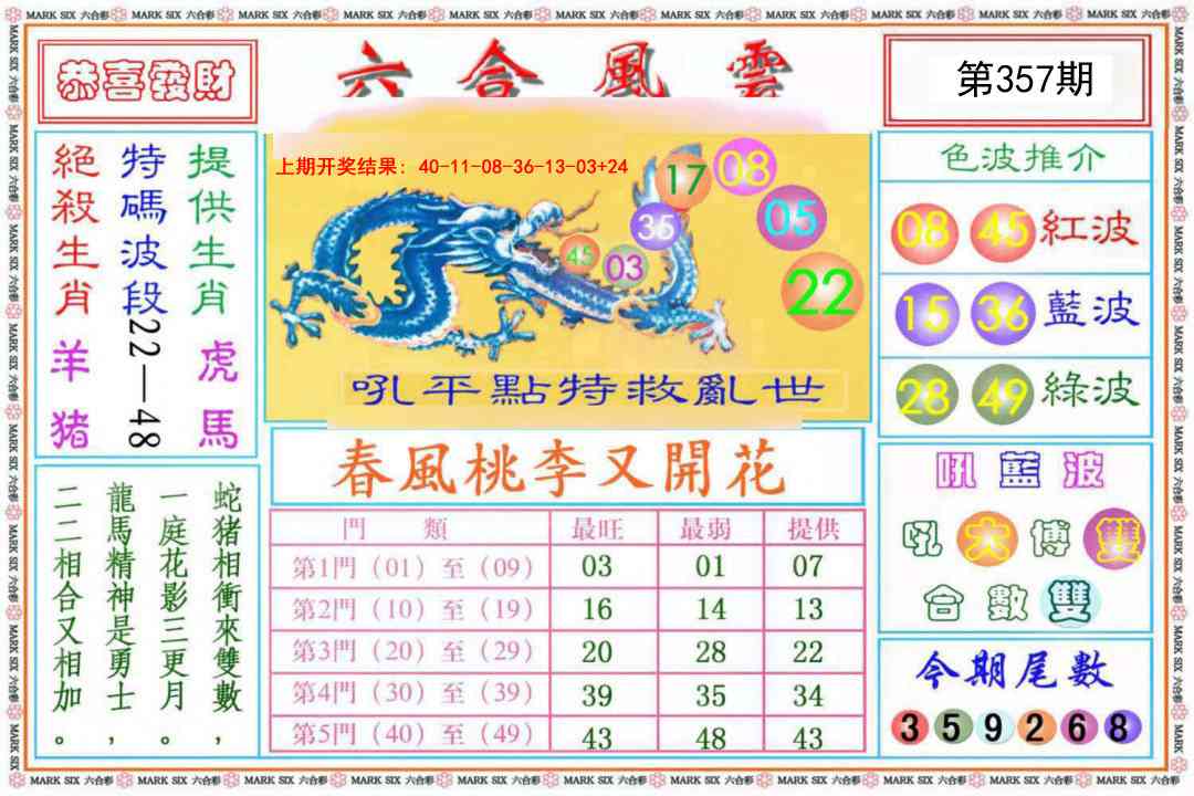 357期六合风云《另版》[图]