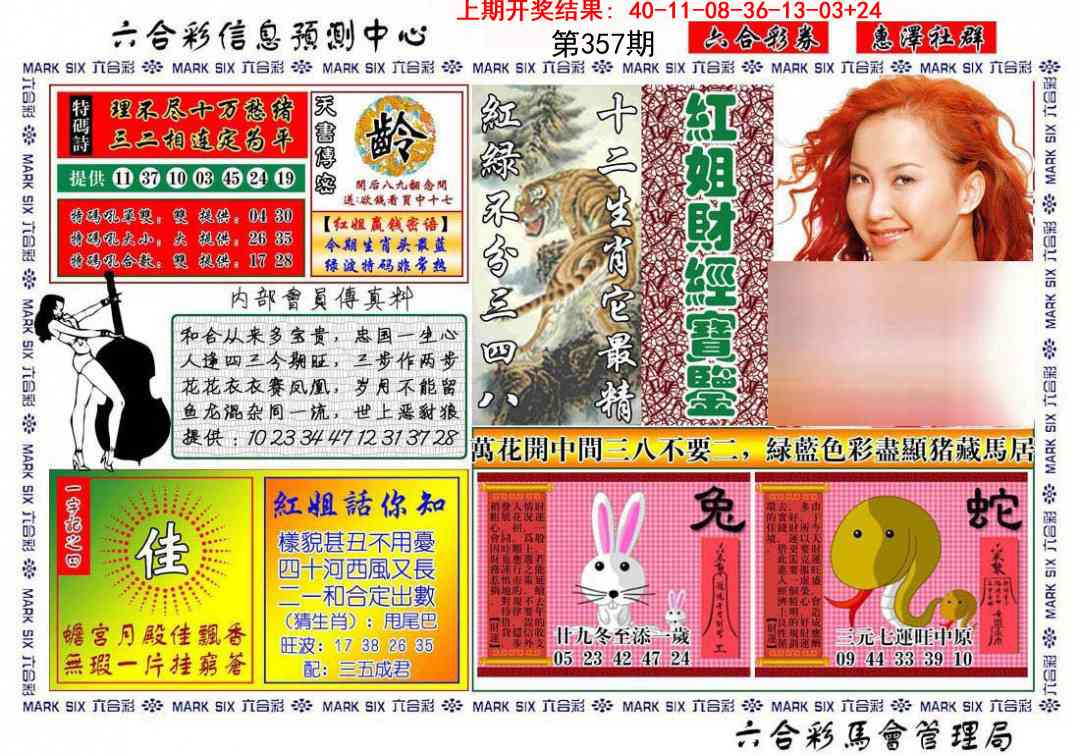 357期红姐财经宝鉴[图]