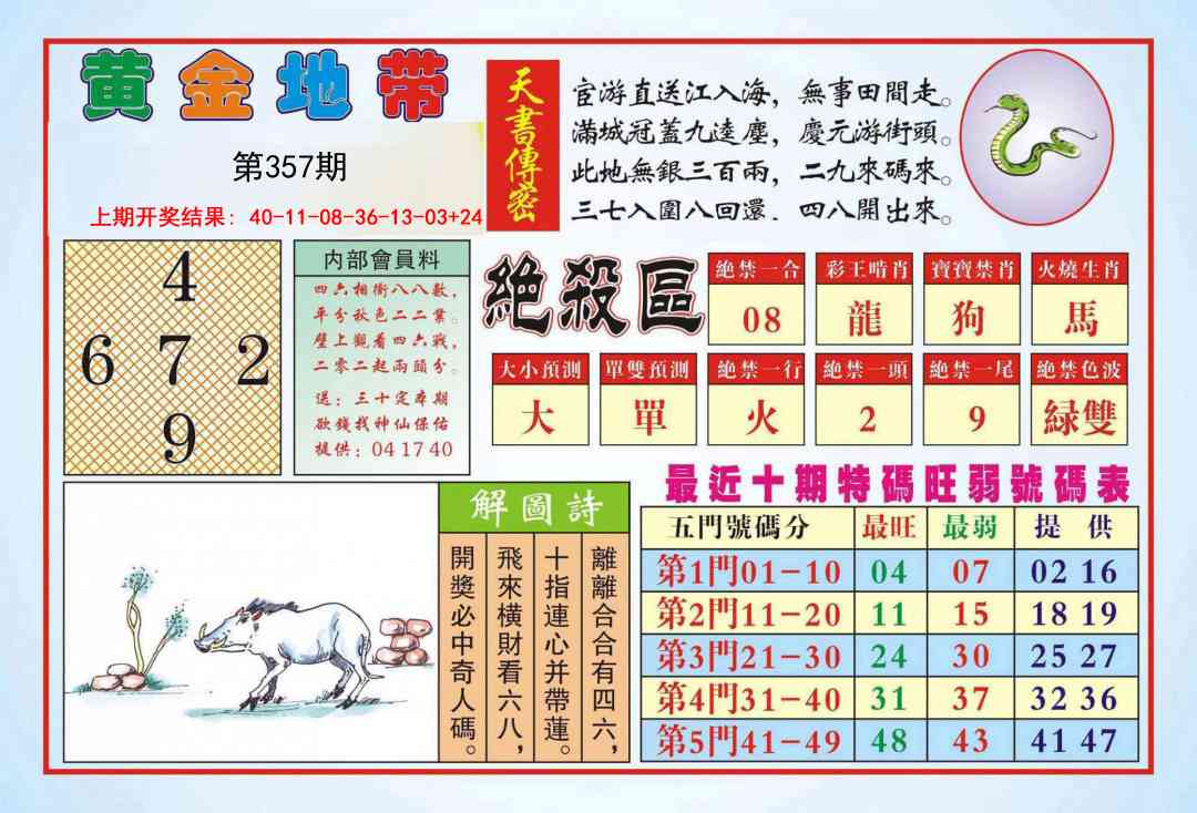 357期黄金地带[图]