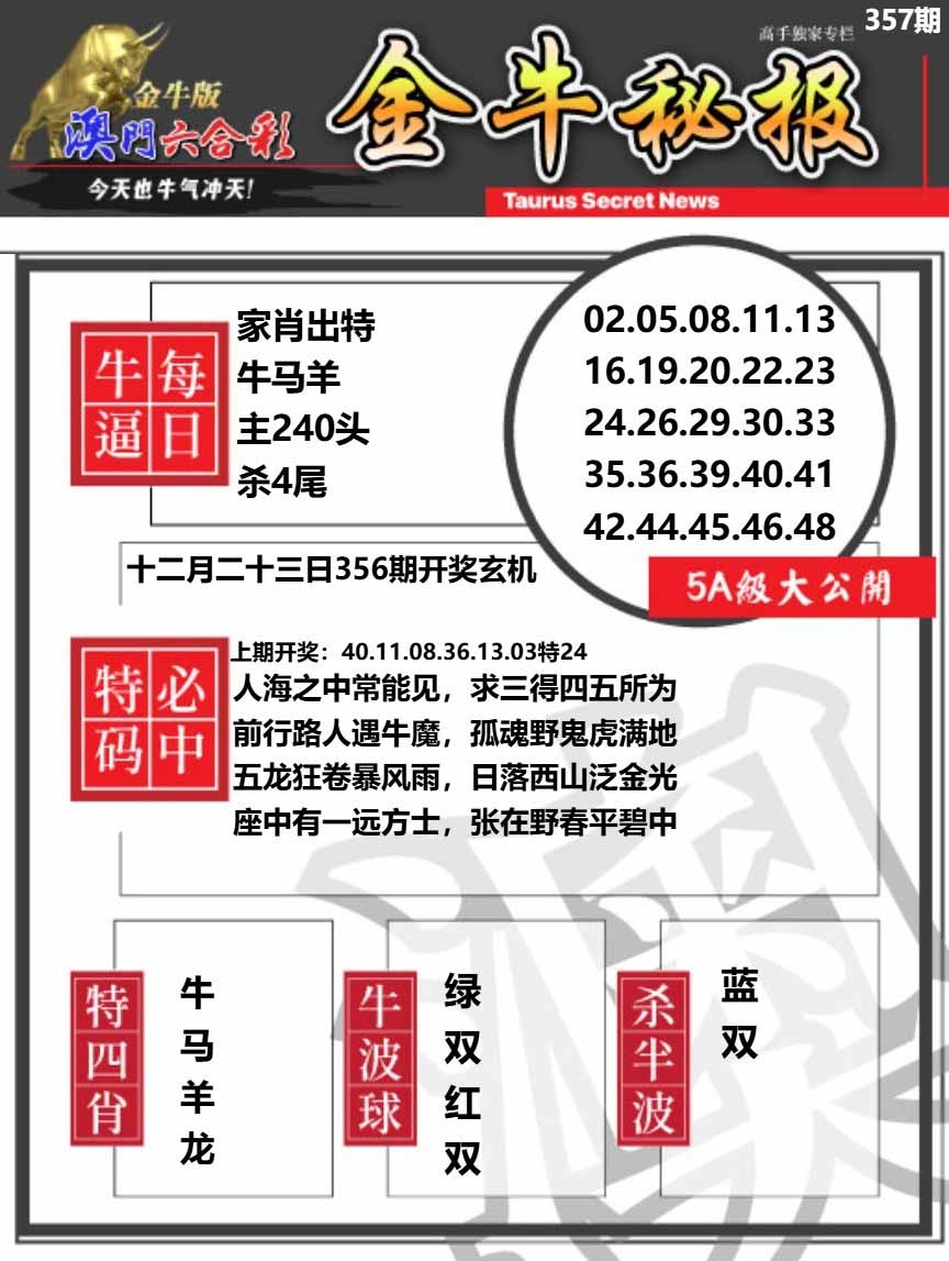 357期金牛秘报A[图]